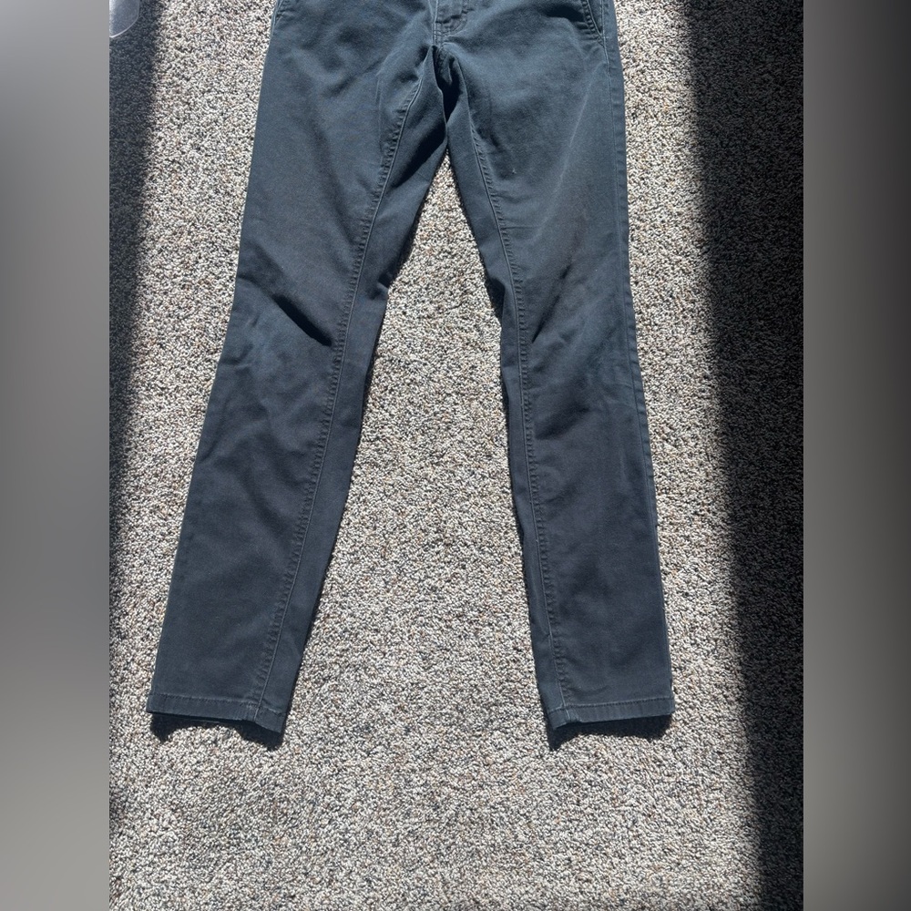 Mossimo Supply Co. Low Rise Skinny Black Pants size 4 denim jeans - Picture 2 of 6